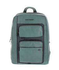 PIQUADRO CAMPIONARIO - LIKO Laptop backpack 14"/ iPad 12.9" GREEN - Laptop backpacks - 1