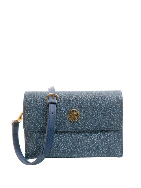 YNOT LUX Shoulder bag with flap blue - Women’s Bags
