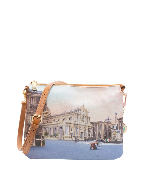 YNOT YESBAG Shoulder bag with print catania cathedral - Women’s Bags