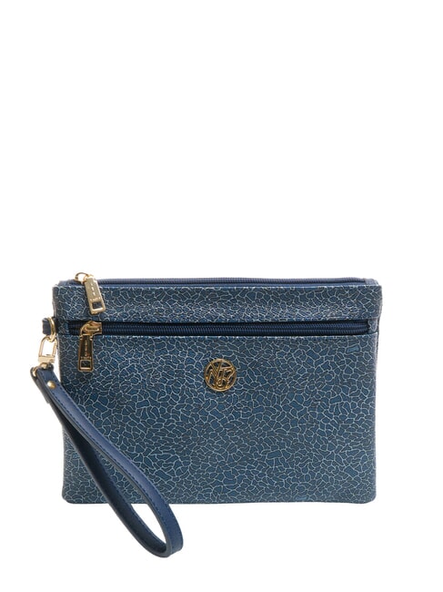 YNOT LUX Clutch bag with cuff blue - Women’s Bags