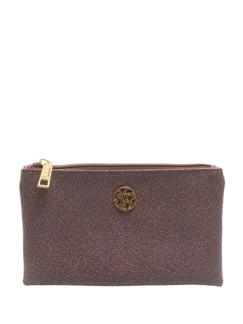 YNOT LUX  Hand clutch mahogany - Women’s Bags