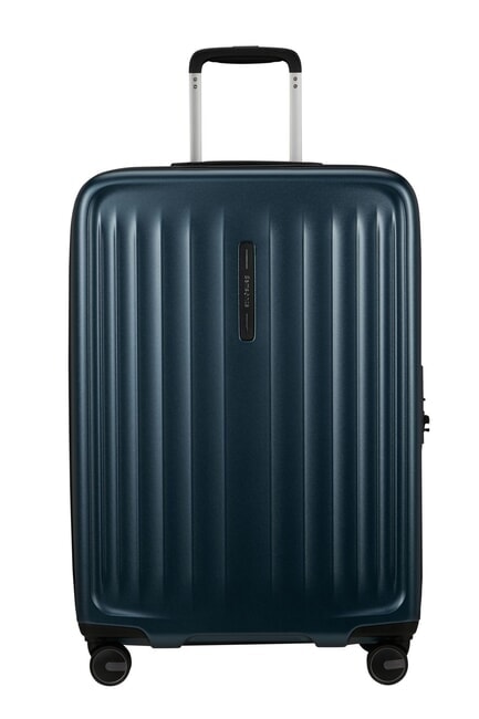 SAMSONITE FYRM  Medium Trolley, Expandable steel blue - Rigid Trolley Cases