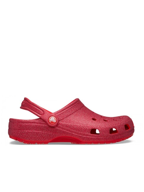 CROCS CLASSIC GLITTER CLOG W Slipper sabot cherry red - Women’s shoes