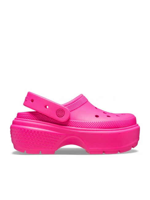 CROCS STOMP CLOG W Platform clog slipper pink crush - Unisex shoes