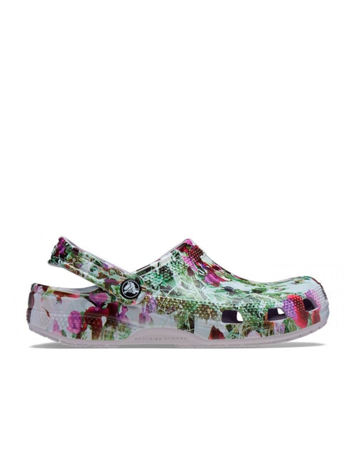 CROCS CLASSIC PHOTOREAL FLORAL CLOG Slipper sabot mauve mist - Unisex shoes