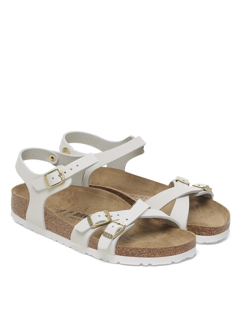BIRKENSTOCK KUMBA Slipper with three straps antique white - Women’s shoes