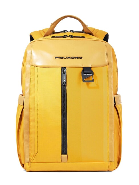 PIQUADRO STEVE 14" laptop backpack Yellow - Laptop backpacks