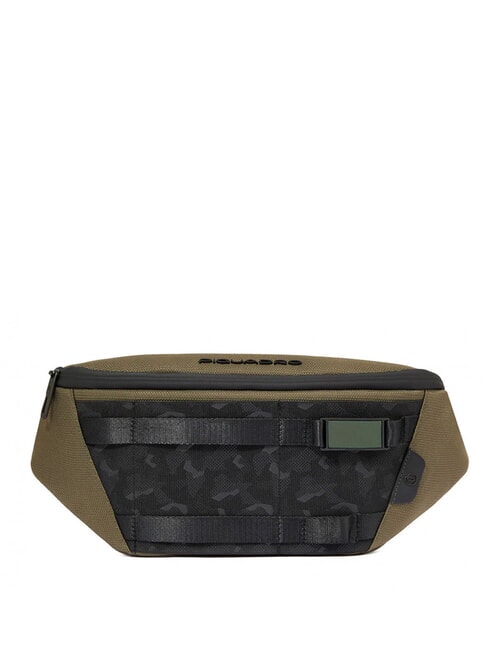 PIQUADRO FX Pouch GREEN - Hip pouches