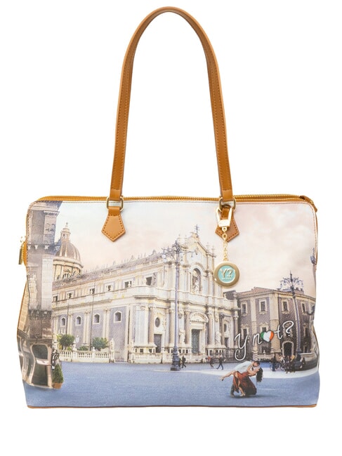 YNOT YESBAG Shoulder Tote Bag catania cathedral - Women’s Bags