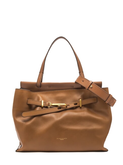 GIANNI CHIARINI TILDA Leather shoulder bag with shoulder strap LEATHER - Women’s Bags