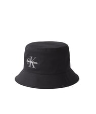 CALVIN KLEIN CKJ MONO LOGO Cotton bucket hat - Hats