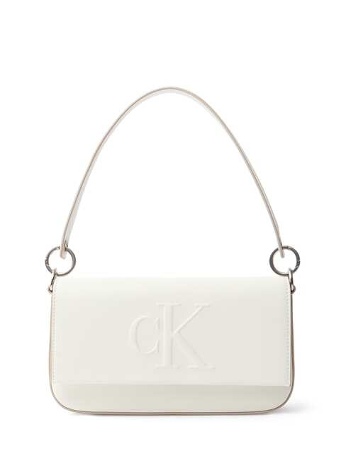 CALVIN KLEIN SCULPTED  Shoulder bag lily white - Women’s Bags