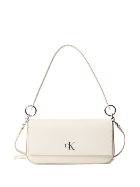 CALVIN KLEIN MINIMAL MONOGRAM Shoulder bag, with shoulder strap chalk - Women’s Bags
