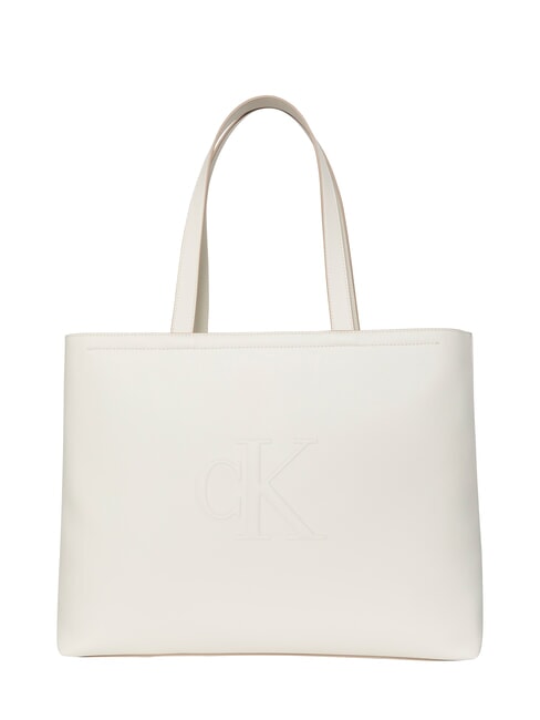 CALVIN KLEIN SCULPTED Slim Shoulder bag lily white - Women’s Bags