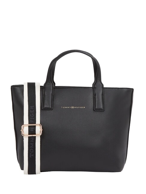 TOMMY HILFIGER TH LOGOTAPE Handbag, with shoulder strap black - Women’s Bags