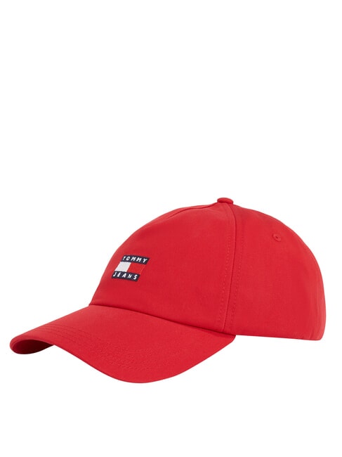 TOMMY HILFIGER TJM HERITAGE Canvas hat sapphire red - Hats