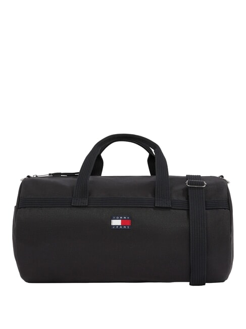 TOMMY HILFIGER TJM COLLEGIATE Duffel bag with shoulder strap black - Duffle bags