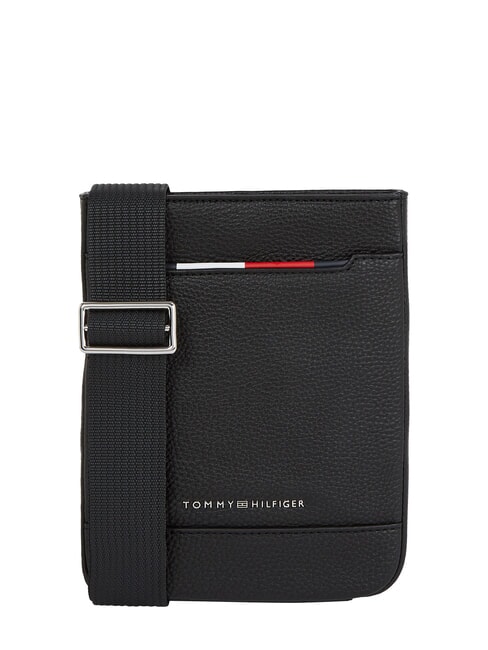 TOMMY HILFIGER TH CENTRAL  Flat bag black - Over-the-shoulder Bags for Men