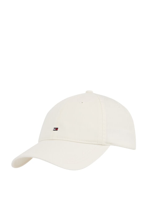 TOMMY HILFIGER ESSENTIAL FLAG  Hat with visor ivory petal - Hats