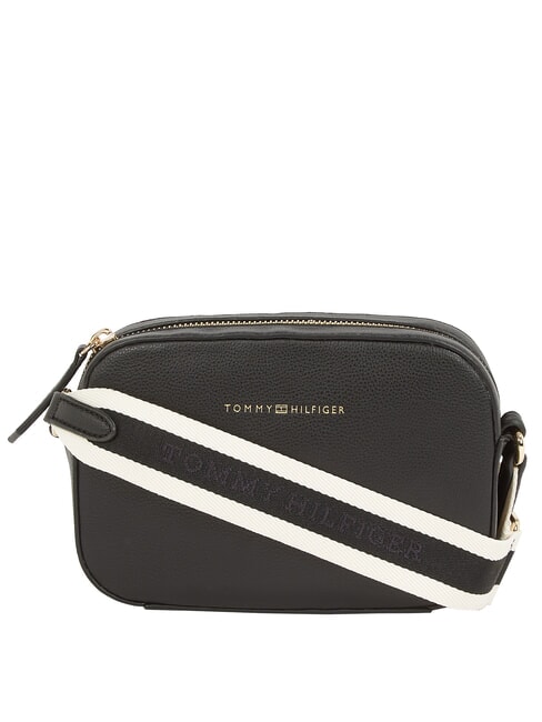 TOMMY HILFIGER TH LOGOTAPE  Mini Shoulder Camera Bag black - Women’s Bags