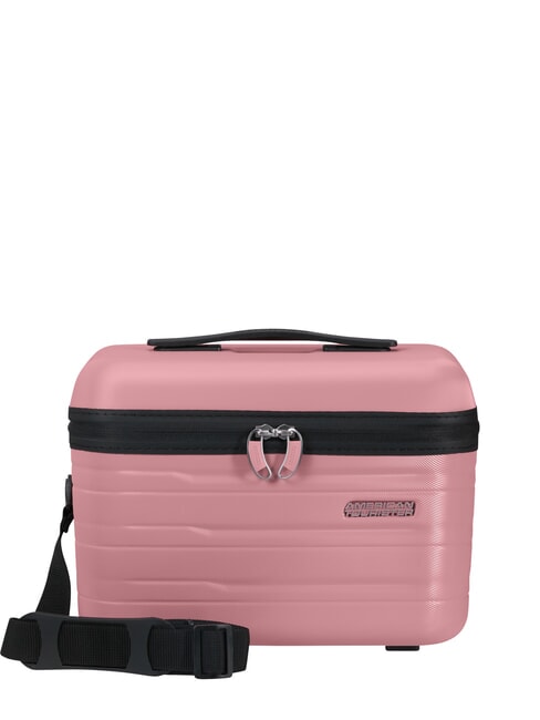 AMERICAN TOURISTER FLASHLINE Rigid beauty case with shoulder strap lilac pink - Beauty Case
