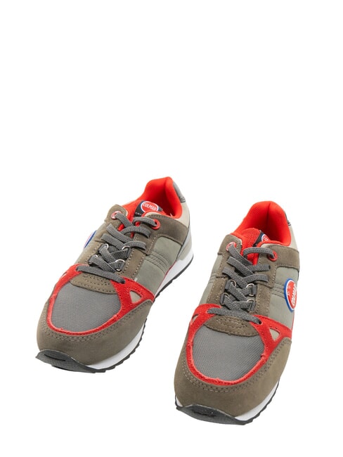 COLMAR SUPREME COLORS  Sneakers dkgray/red/ltgray - Baby Shoes