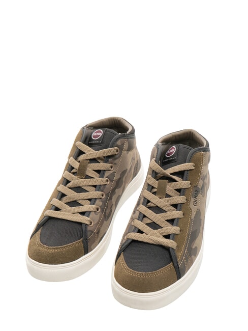 COLMAR BATES MID CAMU  Sneakers military green/black - Baby Shoes