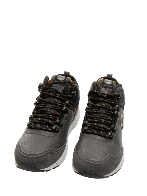 COLMAR COOPER AKT Kids Sneakers anthracite/black/orange - Baby Shoes