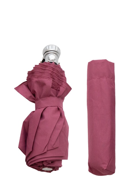 FERRÈ MINI  Automatic opening folding umbrella fuchsia - Umbrellas