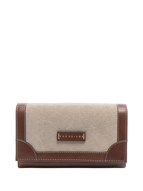 THE BRIDGE AUSTER  Women's Wallet natural / brown abb. gold - Women’s Wallets