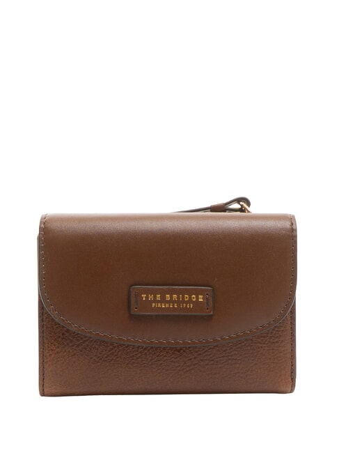 THE BRIDGE CARLOTTA  Leather wallet BROWN - Women’s Wallets