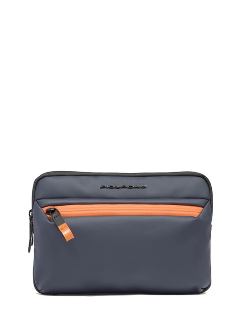 PIQUADRO CORNER SPECIALE GOMMATO iPad®mini pouch blue - Tablet holder& Organizer
