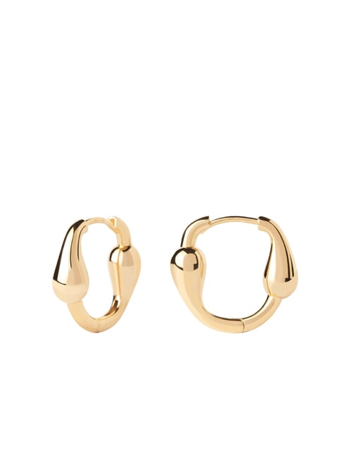 PDPAOLA THE NEW ESSENTIALS CYCLE Gold Plated Earrings gold - Earrings
