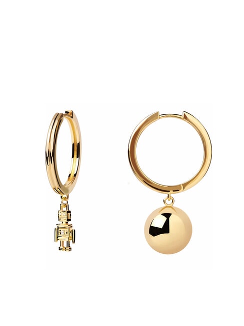 PDPAOLA LES PETITES SUPER FUTURE Gold Plated Earrings gold - Earrings