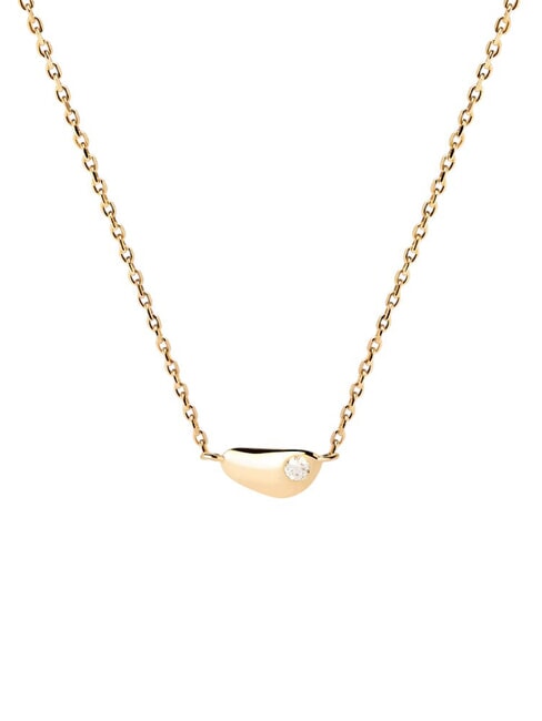 PDPAOLA THE NEW ESSENTIALS DELTA Zircon Pendant Necklace Set gold - Necklaces