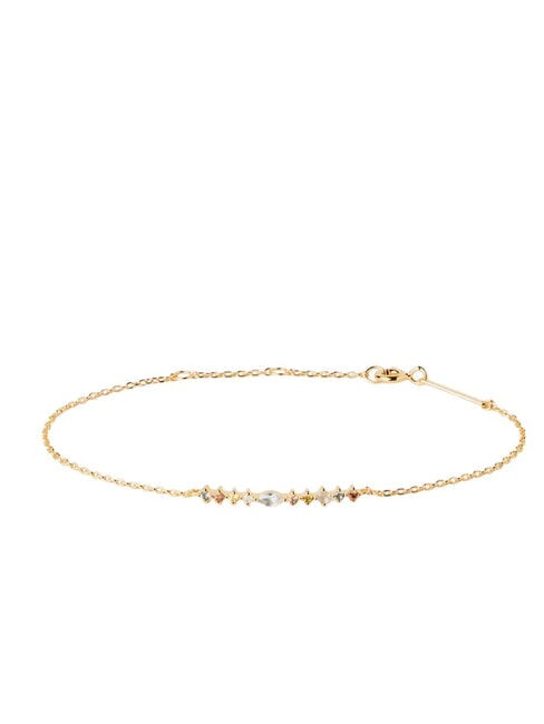 PDPAOLA COLOR LOTUS Chain bracelet with multi-colored zirconia gold - Bracelets