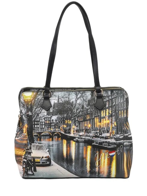 YNOT YESBAG Shoulder bag with shoulder strap amsterdam snow - Women’s Bags