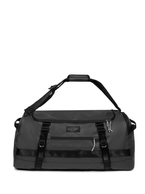 EASTPAK DUFFEL PACK M Medium Travel Backpack Duffel Bag tarp black2 - Duffle bags