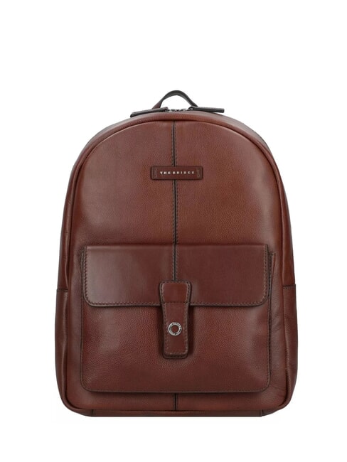 THE BRIDGE BIAGIO Leather backpack brown 14/ruthenium palladium - Backpacks & School and Leisure
