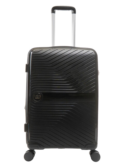 LESAC SLIDE Medium Expandable Trolley black - Rigid Trolley Cases