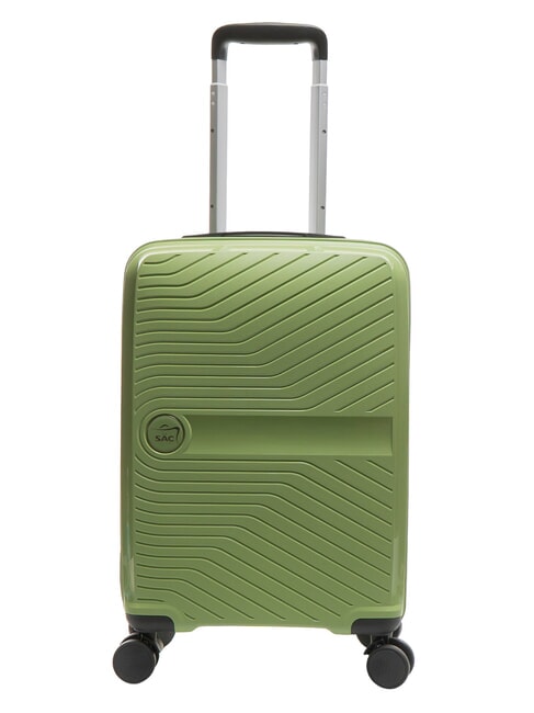 LESAC SLIDE Hand luggage trolley sage green - Hand luggage
