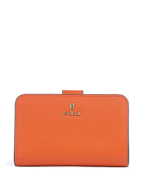 FURLA CAMELIA Women's leather wallet paprika+azalea int. - Women’s Wallets