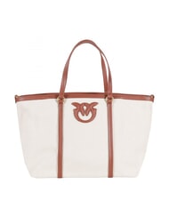 PINKO MIRANDA Shopping Bag with Shoulder Strap - Women’s Bags
