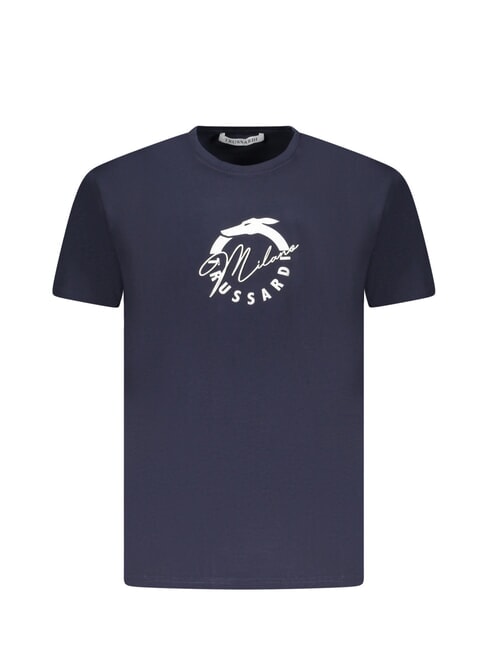TRUSSARDI BASIC  Cotton T-Shirt navy - T-shirt