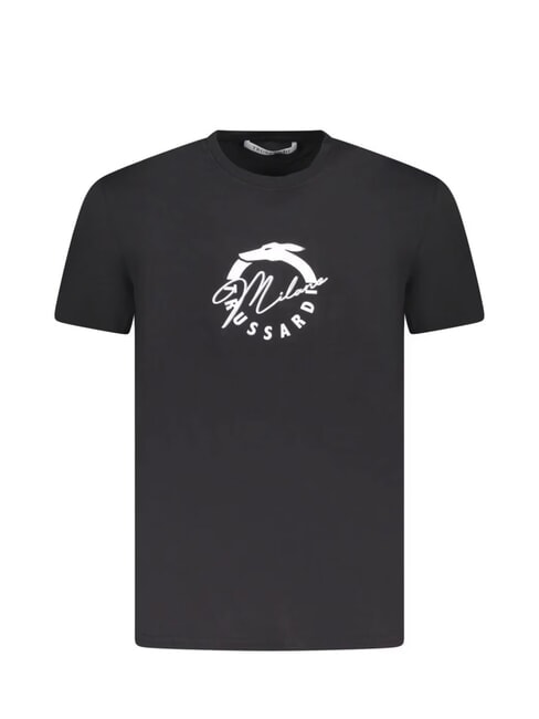 TRUSSARDI BASIC  Cotton T-Shirt black - T-shirt