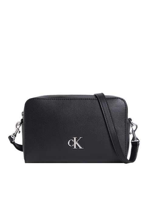 CALVIN KLEIN CKJ MINIMAL MONOGRAM Camera case shoulder bag on black - Women’s Bags