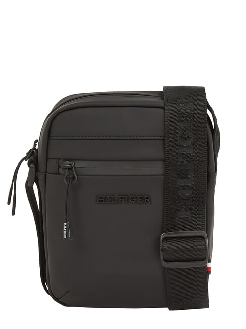 TOMMY HILFIGER TH  TPU  Purse black - Over-the-shoulder Bags for Men