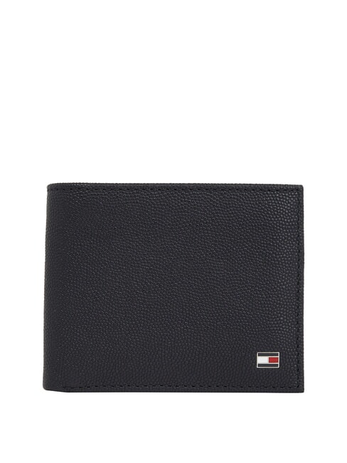 TOMMY HILFIGER TH FLAG Men's Leather Wallet space blue / black - Men’s Wallets