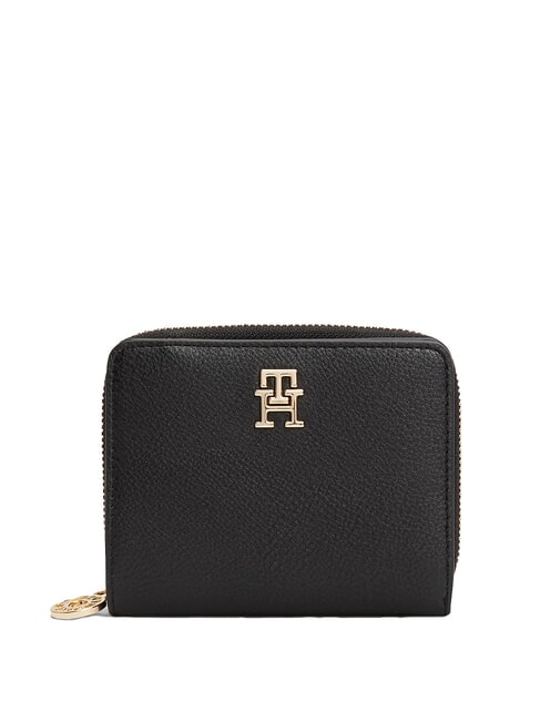TOMMY HILFIGER TH DISTINCT Small zip around wallet black - Women’s Wallets