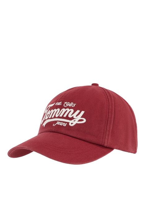 TOMMY HILFIGER TJM ARCHIVE SCRIPT Baseball cap rustic cherry - Hats